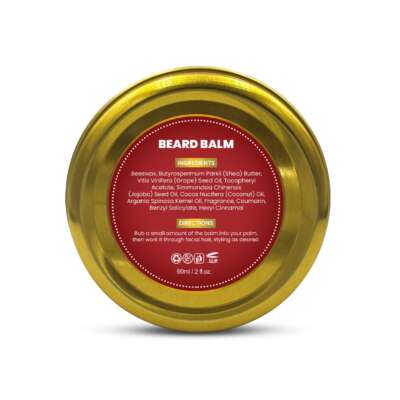 Beard balm - vanilla Rum back